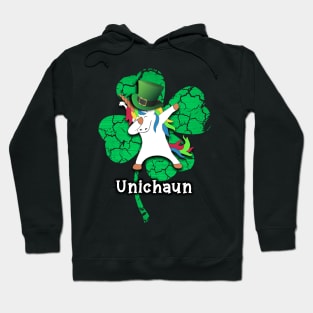 Dabbing Unicorn Leprechaun TShirt Unichaun Shamrock Shirt Hoodie